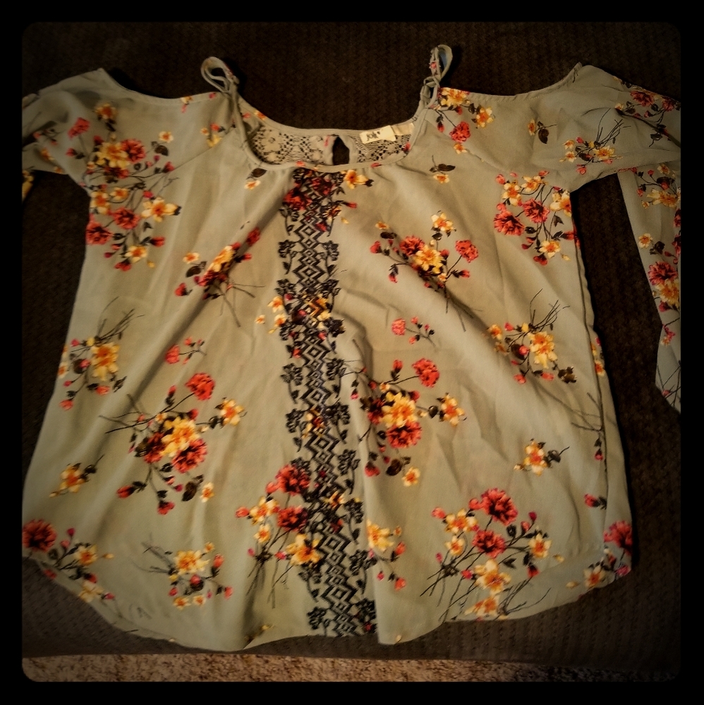 Flower blouse